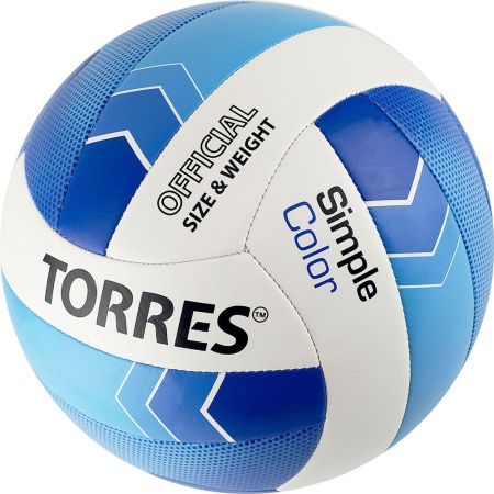 Купить Мяч волейбольный Torres Simple Color любительский р.5 в Минусинске 